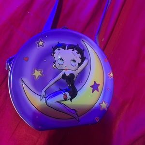 Vintage Betty boop metal purse.